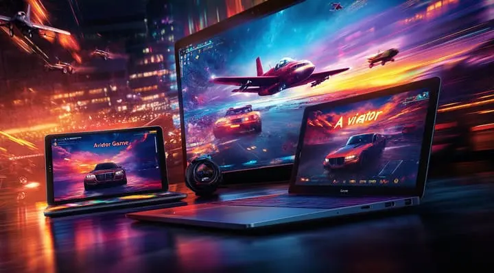 MV77 Aviator gameplay interface