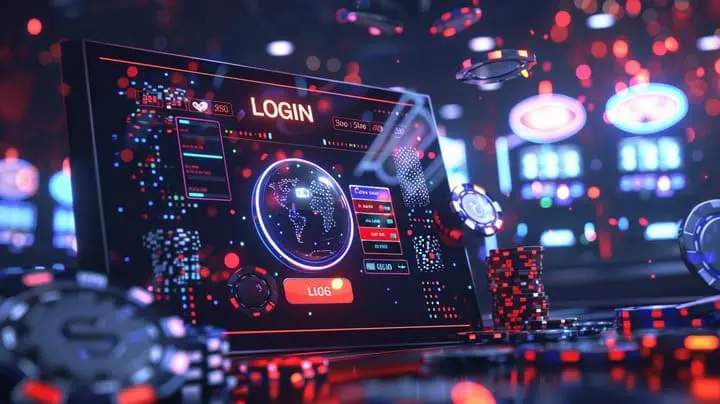 MV77 mobile login panel